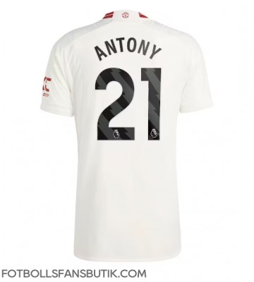 Manchester United Antony #21 Replika Tredje Tröja 2023-24 Kortärmad